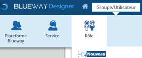 Groupe/Utilisateur Nouveau - Blueway - Opéra-Conseil